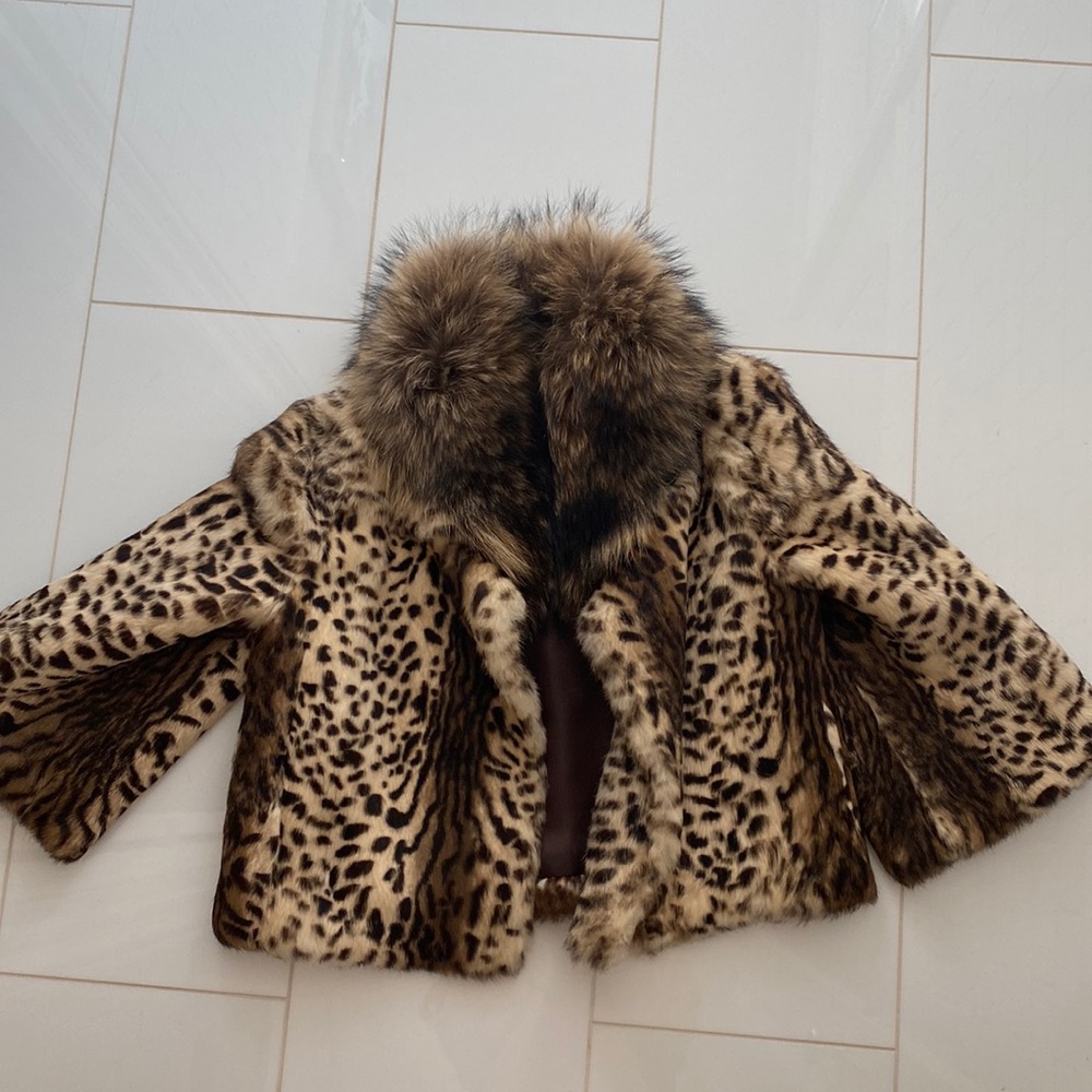 Adrienne Landali Fur Jacket